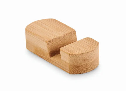 POY Mini-Holzständer für Smartphones – Kompakter und Stilvoller Mobiltelefonhalter TK Gruppe® Grosshandel 