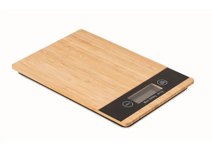 PRECISE Digitale Küchenwaage aus Bambus, Holz, Elegant & Präzise TK Gruppe® Grosshandel 