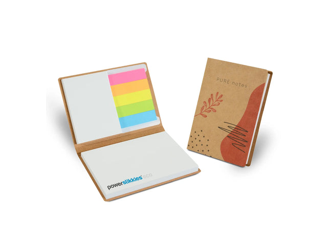 PURE notes Set 04: Haftnotizen & Papiermarker – Organisiert & Farbenfroh TK Gruppe® Grosshandel 