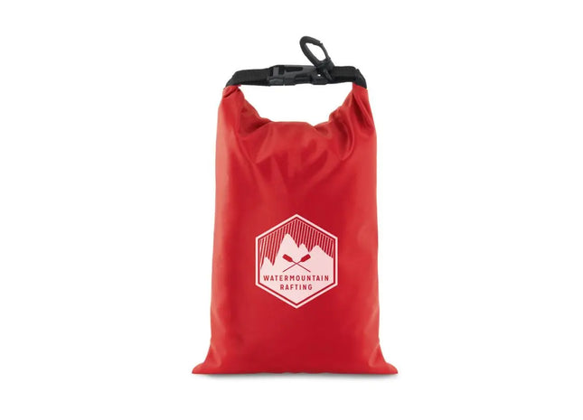 PURUS Roter Wasserdichter Rucksack aus Plane – Stilvoll und Schützend TK Gruppe® Grosshandel 