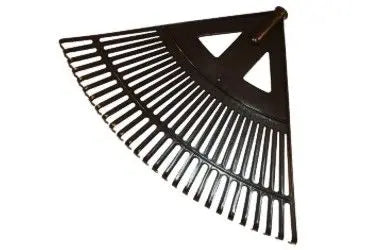 PVC ECO GARTEN LAUBRECHEN : Nachhaltiger PVC Garten Laubrechen: Umweltfreundlicher Kunststoff Rechen für Effizientes Laubsammeln und ökologische Gartenpflege TK Gruppe® Grosshandel 