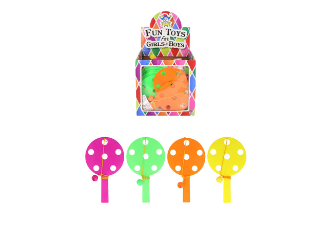 Paddel-Schläger und Ball-Set - 14 cm, 4 verschiedene Farben TK Gruppe® Grosshandel 