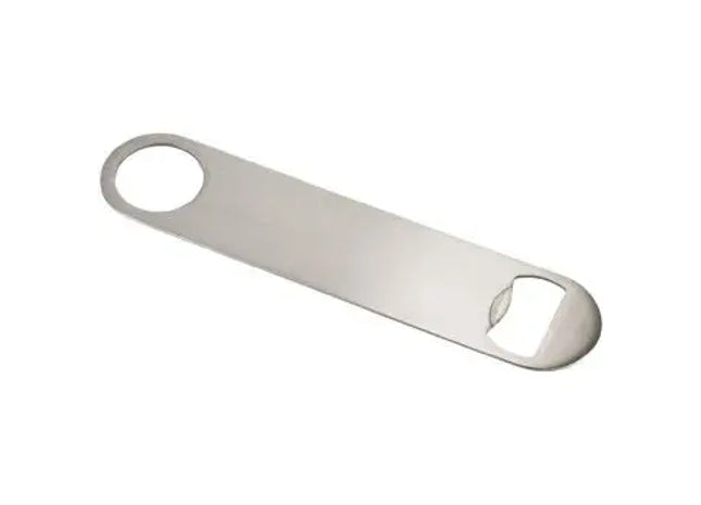 Paddle Flaschenöffner in Silber – Elegant & Langlebig, Ideal für Profi-Bars, 100mm TK Gruppe® Grosshandel 