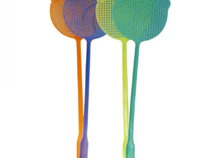 Pair of 2 Handheld Fly Zappers - 47cm Length, Multi-Colored Assortment TK Gruppe® Grosshandel 
