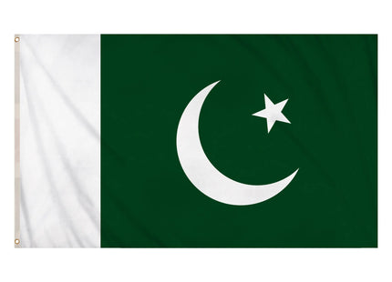 Pakistanische Flagge, 5 x 3 Fuß, großes, langlebiges Nationalbanner Pakistans für den Außenbereich TK Gruppe® Grosshandel 