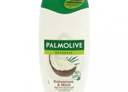 Palmolive Kokosmilch Duschgel 250ml - Feuchtigkeitsspendendes Tropen-Duschbad TK Gruppe® Grosshandel 