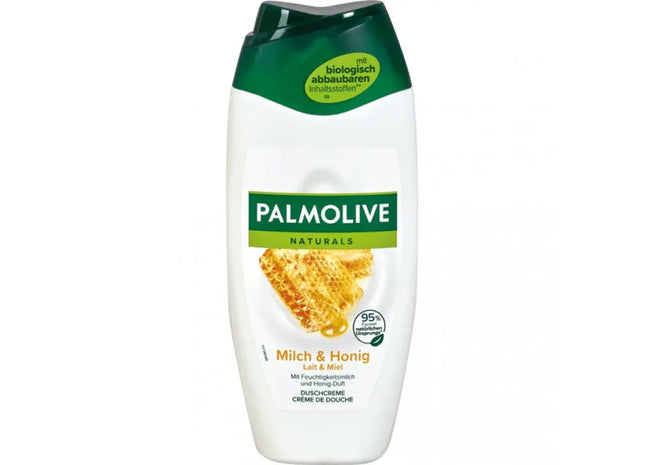 Palmolive Milch & Honig Duschgel 250ml - Pflegendes Hautwaschmittel für Geschmeidigkeit TK Gruppe® Grosshandel 
