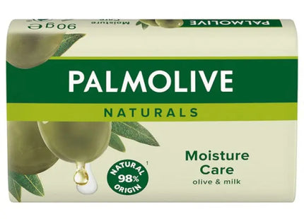 Palmolive Naturseife Olive 90g - Feuchtigkeitsspendende Reinigung mit Olivenextrakt TK Gruppe® Grosshandel 