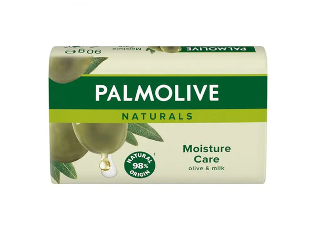 Palmolive Naturseife Olive 90g - Feuchtigkeitsspendende Reinigung mit Olivenextrakt TK Gruppe® Grosshandel 