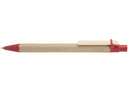 Paper Pen Druckkugelschreiber in Rot - Leicht & Ergonomisch TK Gruppe® Grosshandel 