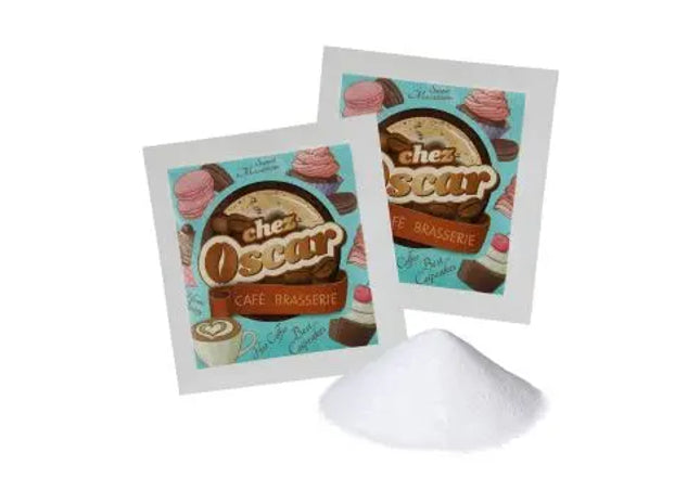 Papier-Zuckertütchen – Nachhaltige Verpackung für individuell bedruckten Zucker TK Gruppe® Grosshandel 