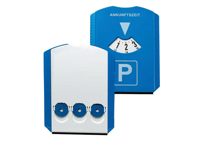 Parkscheibe Prime mit Einkaufschips in Blau-Weiß – Nützlich & Praktisch TK Gruppe® Grosshandel 