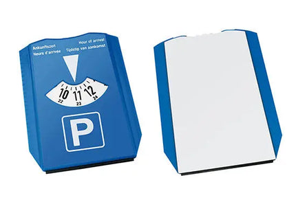 Parkscheibe 'Alpha' in Blau und Weiß – Modern & Funktional TK Gruppe® Grosshandel 