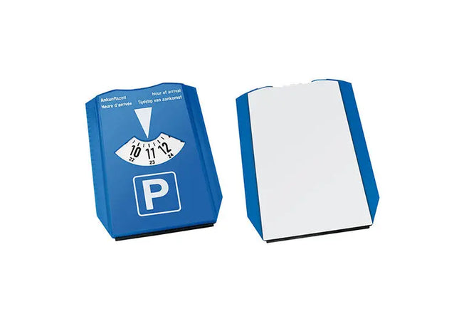 Parkscheibe 'Alpha' in Blau und Weiß – Modern & Funktional TK Gruppe® Grosshandel 