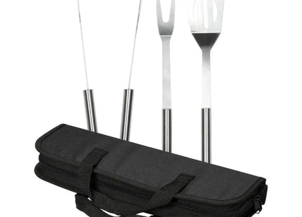 Party-Grillset Komplettkit, Mehrteilig, Trendfarbe Grau TK Gruppe® Grosshandel 