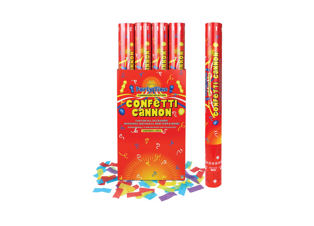 Party-Konfetti-Kanone, Papierkonfetti 50cm für Feiern & Events TK Gruppe® Grosshandel 
