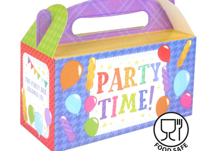 Partytime Lunchbox, 22,5L x 9,5B x 12H cm - Leise und robuste Brotzeitbox TK Gruppe® Grosshandel 
