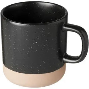 Pascal 360 ml Keramikbecher - Schwarz, Hochwertiger Trinkbecher, Spülmaschinenfest, Elegantes Design TK Gruppe® Grosshandel 