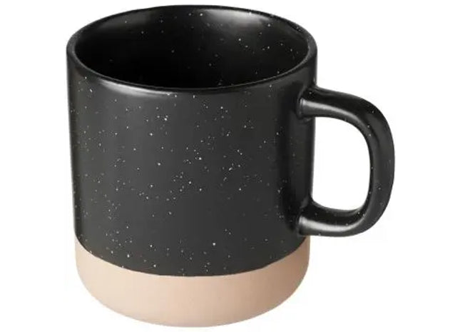 Pascal 360 ml Keramikbecher - Schwarz, Hochwertiger Trinkbecher, Spülmaschinenfest, Elegantes Design TK Gruppe® Grosshandel 