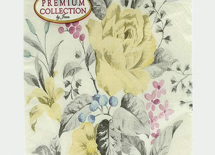 Pastell-Rosa Premium Servietten, 20 Stück, 33x33 cm - Elegante Tischdekoration TK Gruppe® Grosshandel 
