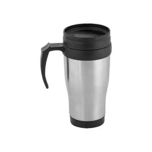 Patrol Duo-Ton Thermo-Becher, 450ml, Silber-Schwarz TK Gruppe® Grosshandel 