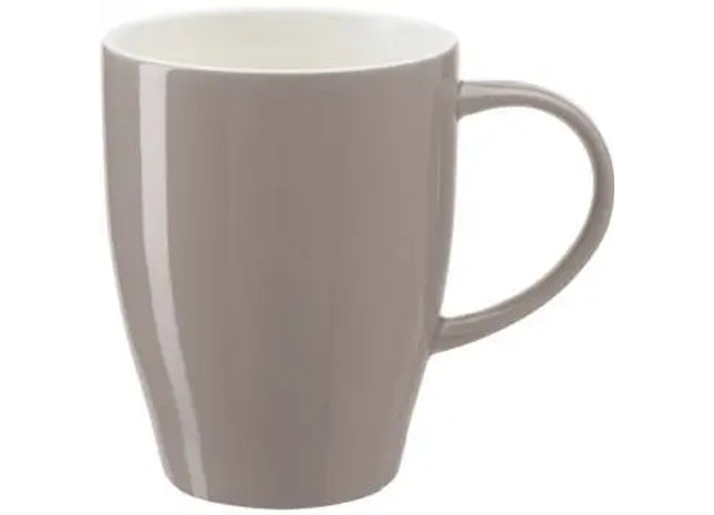 Paula Porzellanbecher, Elegantes Grau, 300 ml - Perfekt für Jeden Anlass TK Gruppe® Grosshandel 