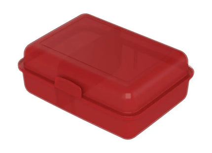 Pausen-Box Vorratsdose in Trend-Rot – Praktisch & Modisch für Unterwegs TK Gruppe® Grosshandel 