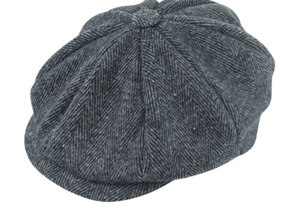 Peaky Flache Kappe Für Erwachsene - Klassische Schiebermütze Im Tweed-Stil TK Gruppe® Grosshandel 
