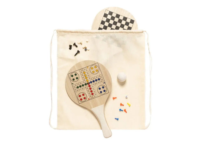 Pecter Naturfarbenes Strandtennisset – Umweltfreundliches Spielvergnügen TK Gruppe® Grosshandel 