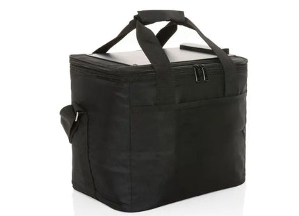 Pedro AWARE™ RPET Deluxe Cooler mit 5W Solarpanel - Schwarz: Stilvoll, Praktisch, Nachhaltig TK Gruppe® Grosshandel 