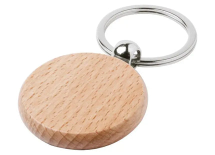 Pelton Runder Schlüsselanhänger - Natürliches Design, Kreisform TK Gruppe® Grosshandel 