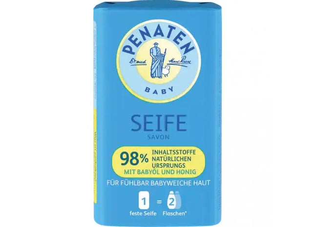 Penaten 90g Babyseife mit pflegendem Babyöl und Honig - Sanfte Reinigungsseife TK Gruppe® Grosshandel 