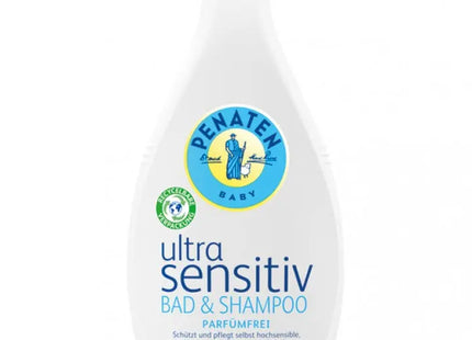 Penaten Ultra Sensitiv Bad und Shampoo 400ml – Sanfte Hautpflege für Babys TK Gruppe® Grosshandel 