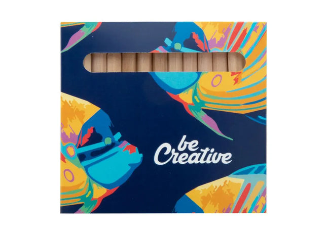 Penxil 12 Buntes Buntstift-Set, Individuell, 12 Stück, Vielfarbig TK Gruppe® Grosshandel 