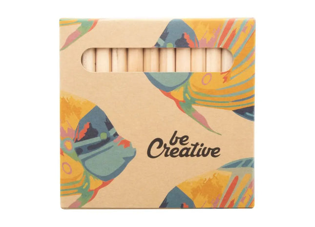 Penxil 12 Eco Naturfarbenes Buntstifte-Set - Umweltfreundlich & Vielseitig TK Gruppe® Grosshandel 