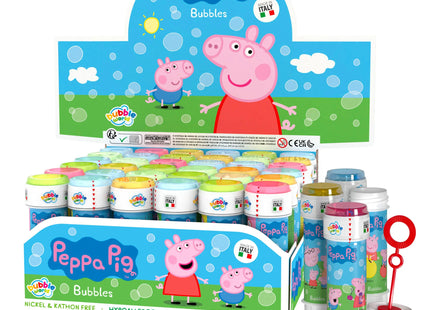 Peppa Pig Seifenblasen 60ml mit Puzzle-Labyrinth, Kinderspielzeug für Draußen TK Gruppe® Grosshandel 