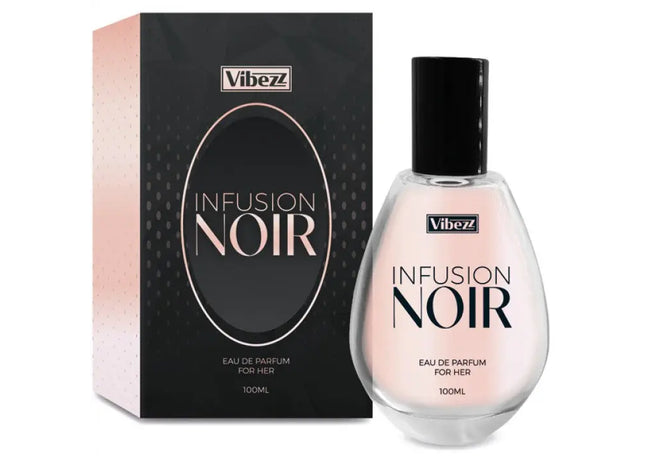 Perfume Vibezz Infusion Noir EDP Damen – Mystischer, Eleganter Duft, 100ml TK Gruppe® Grosshandel 