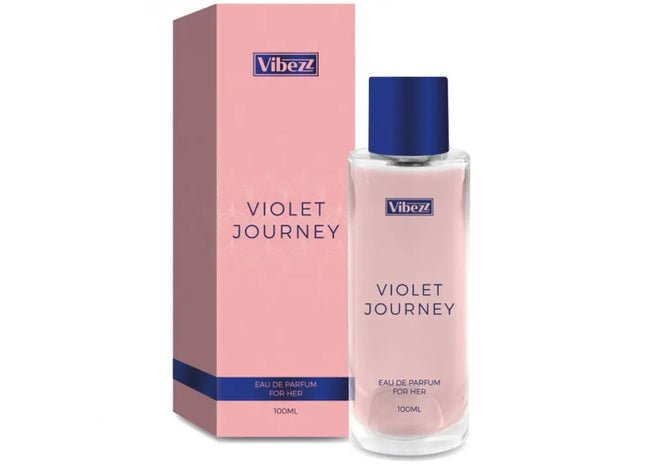 Perfume Vibezz Violet Journey EDP für Damen – Zauberhafter Blumenduft, 100ml TK Gruppe® Grosshandel 