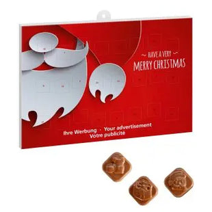Personalisierbarer Klassischer Schoko-Adventskalender Basic mit Motiv TK Gruppe® Grosshandel 