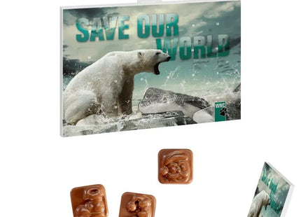 Personalisierter A5-Schoko-Adventskalender mit eigenem Druck TK Gruppe® Grosshandel 