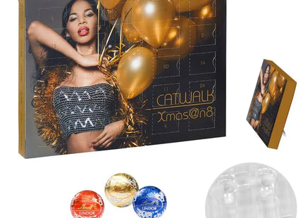 Personalisierter Lindor Praliné-Adventskalender, exklusive Auswahl TK Gruppe® Grosshandel 