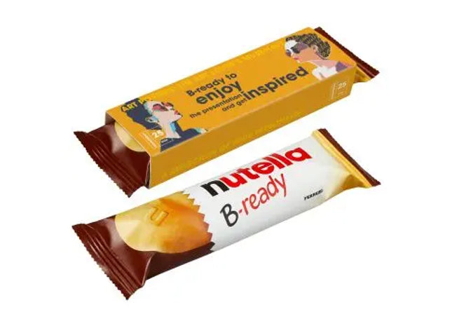 Personalisierter nutella B-ready Riegel - Süße Botschaft zum Snacken TK Gruppe® Grosshandel 