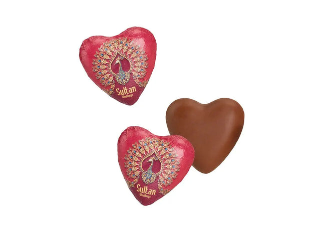 Personalisiertes Schokoladenherz mit Druck, Süße Geschenkidee TK Gruppe® Grosshandel 