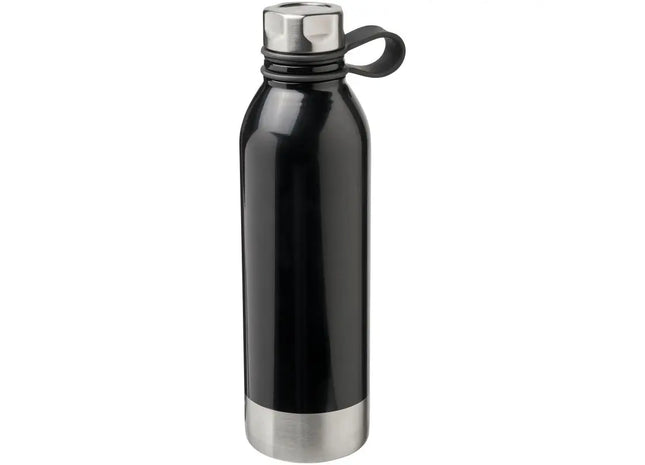 Perth 740 ml Sportflasche aus Edelstahl - Schwarz TK Gruppe® Grosshandel 