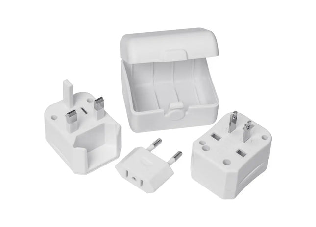 Peru-spezifischer Reiseadapter in Weiß – Essentiell & Praktisch für Reisende TK Gruppe® Grosshandel 