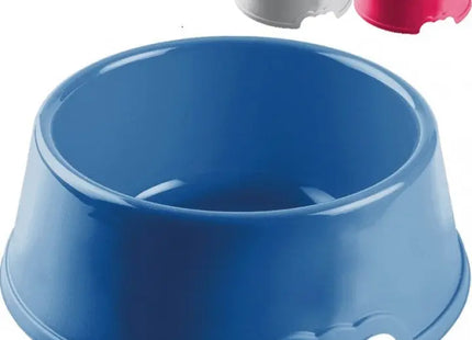 Pet Dish 0.4L Capacity - Circular Dog Bowl 15x5.5cm for Small Pets - Durable and Compact TK Gruppe® Grosshandel 