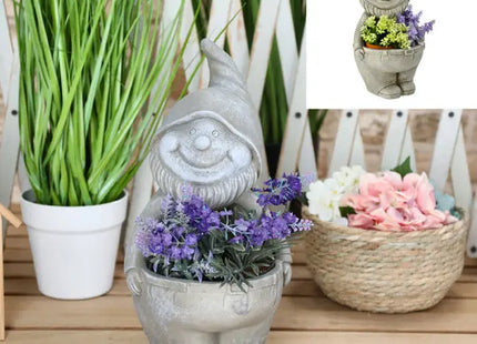 Pflanztopf Gartenzwerg Mann, Höhe 37 cm TK Gruppe® Grosshandel 