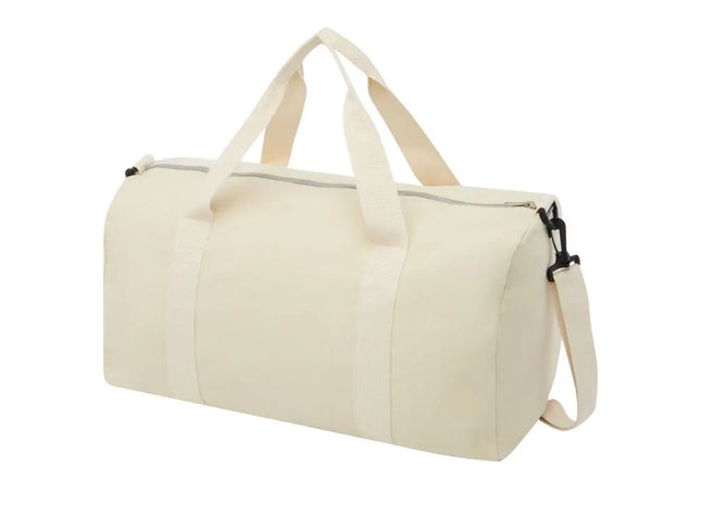 Pheebs recycelte Reisetasche, 24L, Natural, Nachhaltig und Praktisch für unterwegs TK Gruppe® Grosshandel 