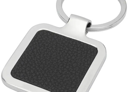 Piero Square Keychain - Laser-Engravable Faux Leather - Stylish and Durable Design TK Gruppe® Grosshandel 