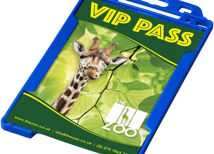 Pierre Blauer Kunststoff-ID-Halter, Ausweiszubehör TK Gruppe® Grosshandel 